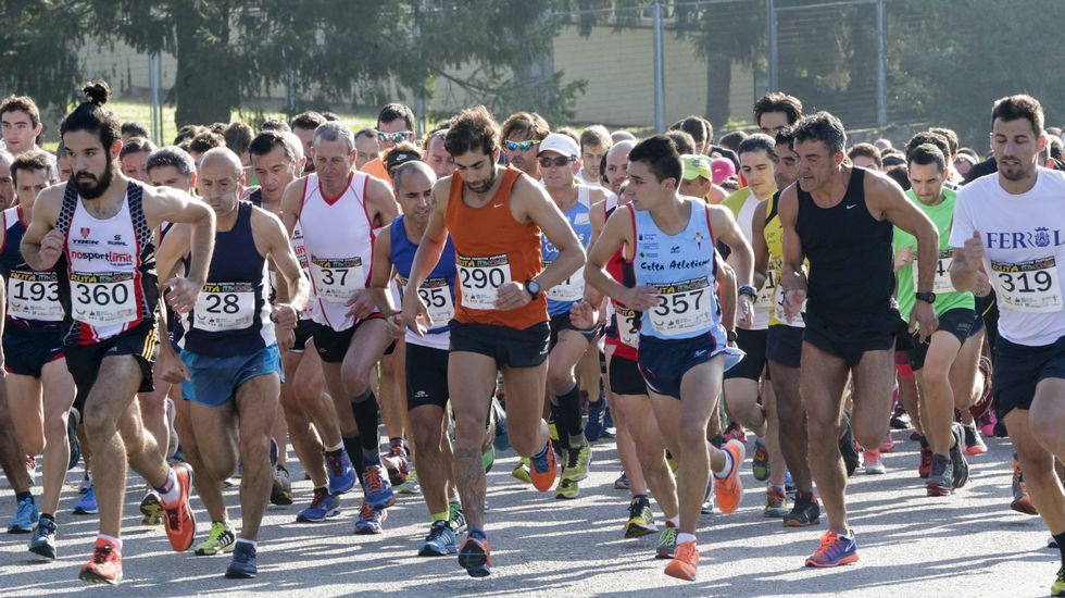 III Carrera pedestre popular Ruta dos en parque de Acea da Ama en Culleredo