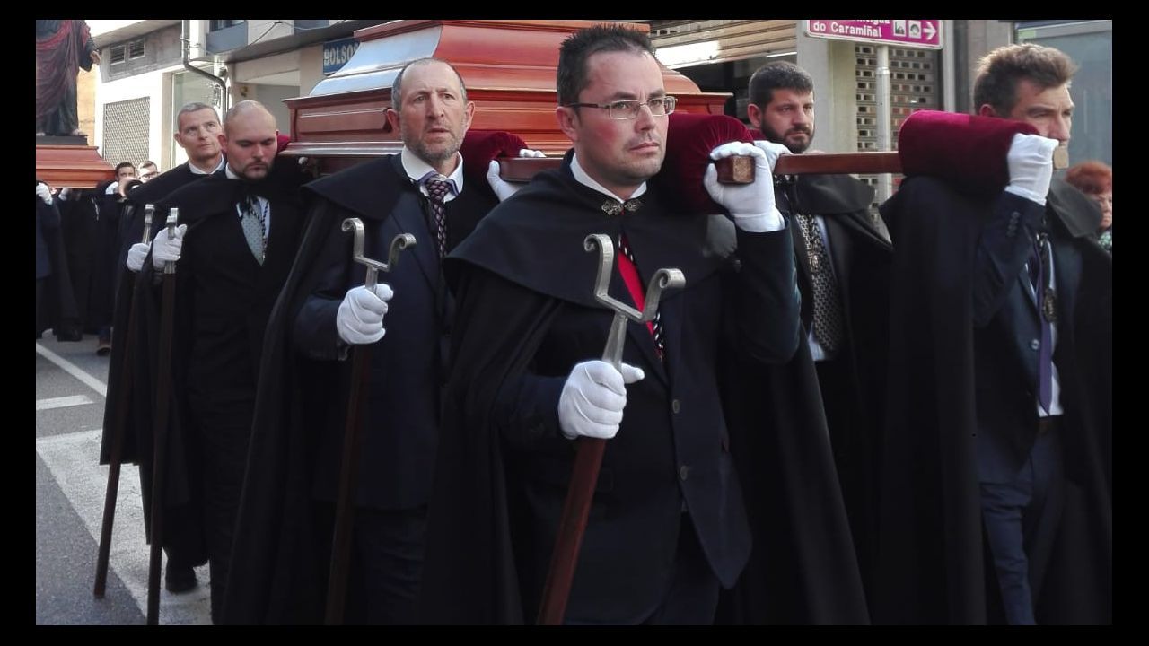 Viernes Santo en la comarca del Barbanza 2019