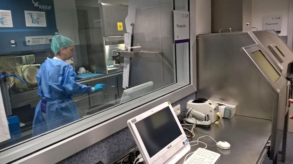 El servicio de Radiofarmacia del HUCA en el que se suministran los radiof�rmacos.El servicio de Radiofarmacia del HUCA 