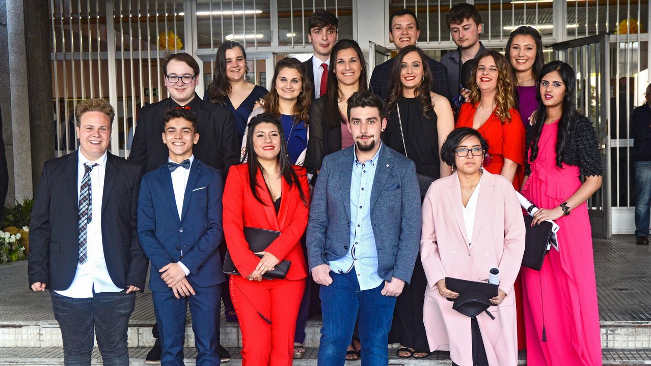 Graduación de los alumnos de A Sardiñeira