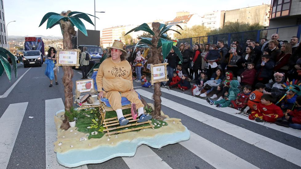 Desfile de Carnaval en Pontevedra