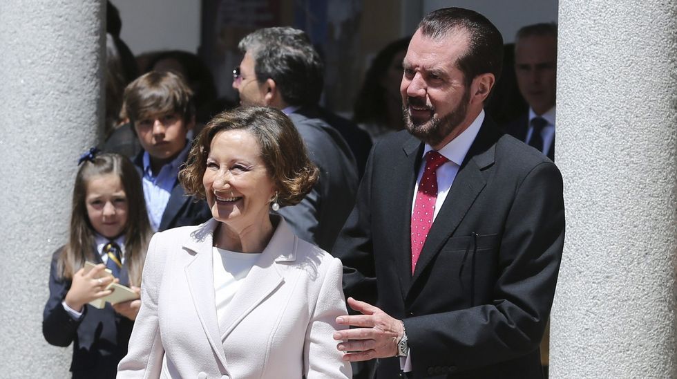 Los padres de la reina Letizia, Jesús Ortiz y Paloma Rocasolano.
