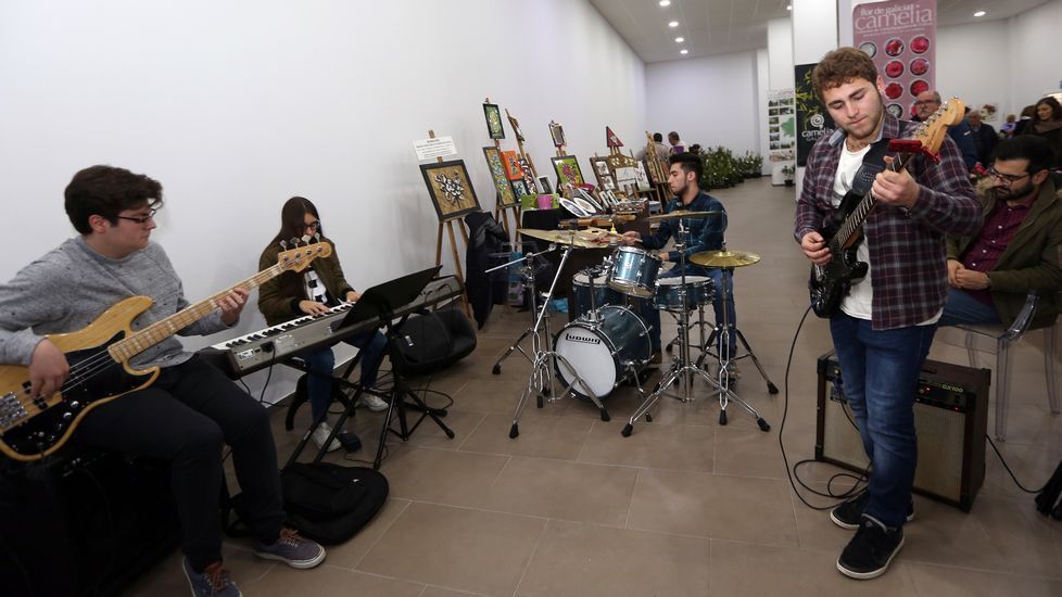 Exposición de la camelia en Boiro