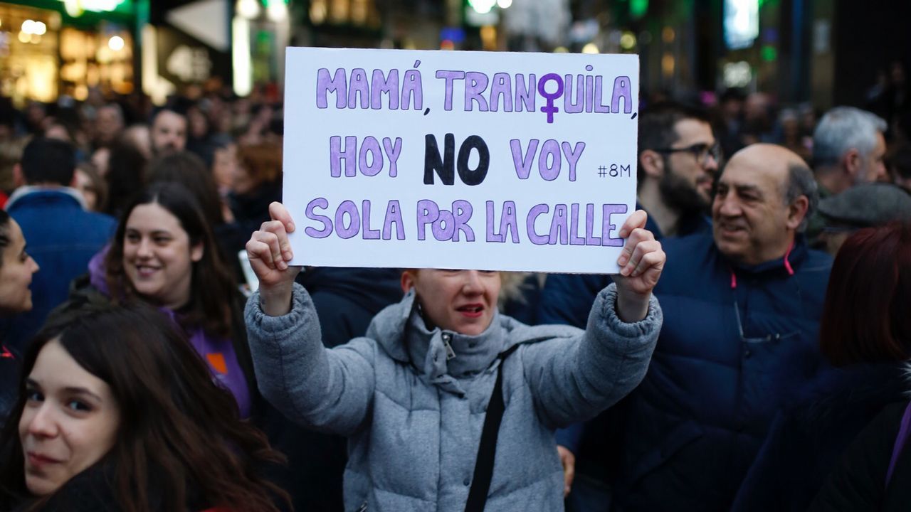 Manifestación central de A Coruña