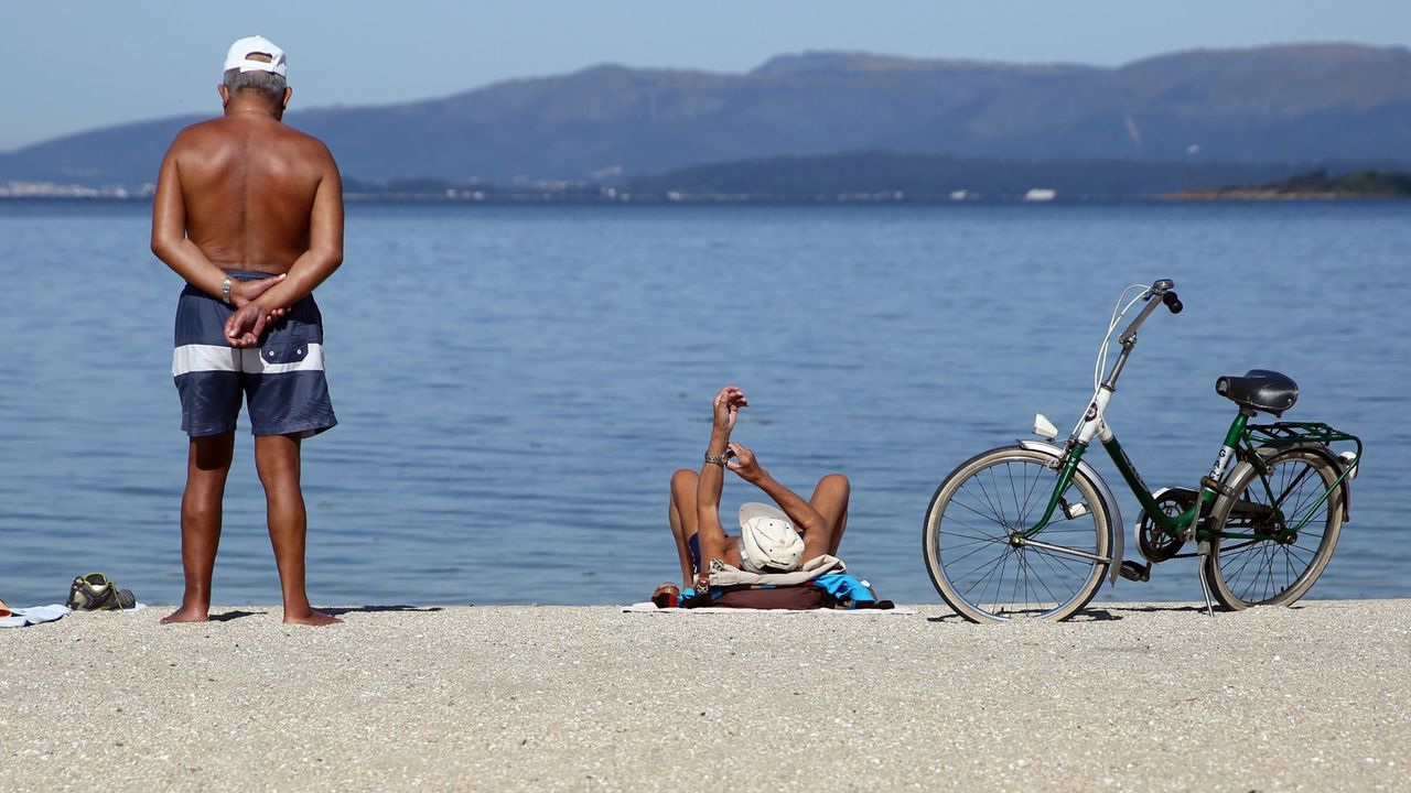 Playa de A Compostela en Vilagarcía