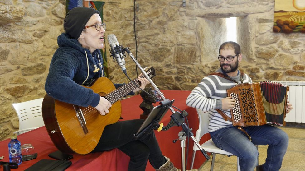 Anxo Lorenzo participou na festa