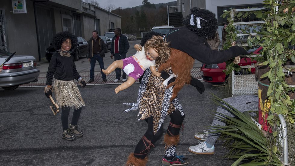 Desfile de carnaval en A Pobra do Brollón