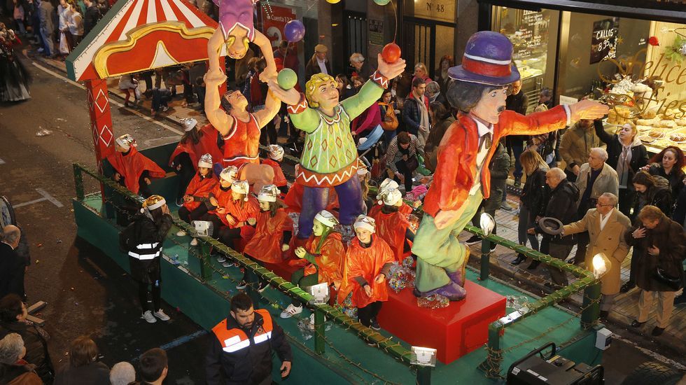 Cabalgata de los Reyes Magos en A Coruña