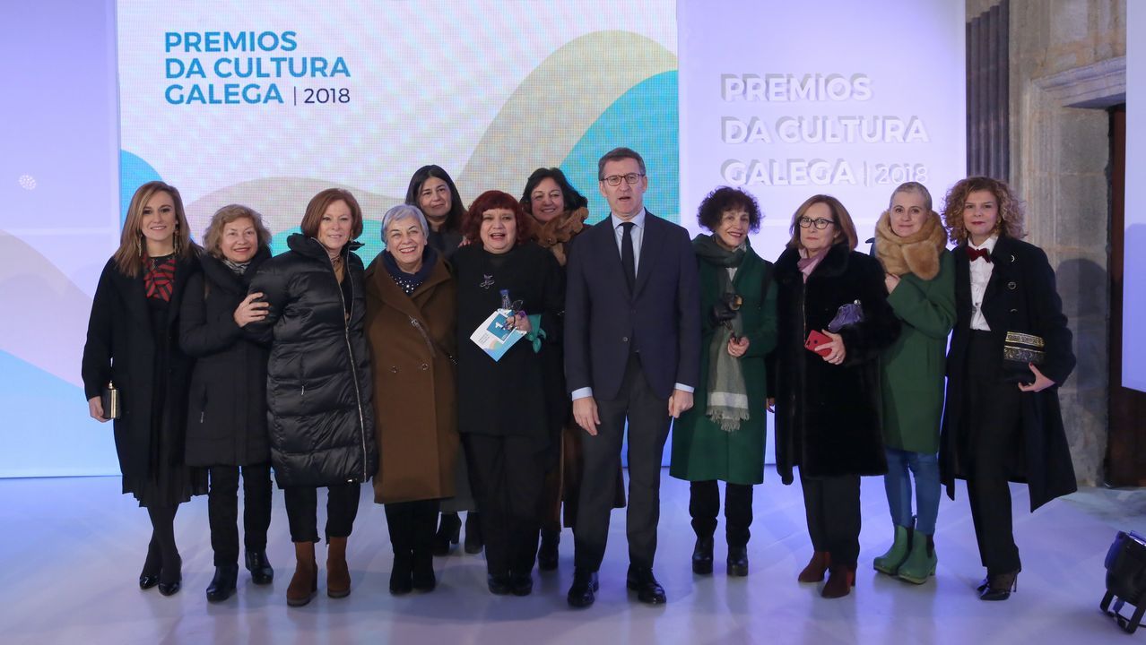 O mosteiro de Montederramo acolleu a entrega dos premios da Cultura Galega