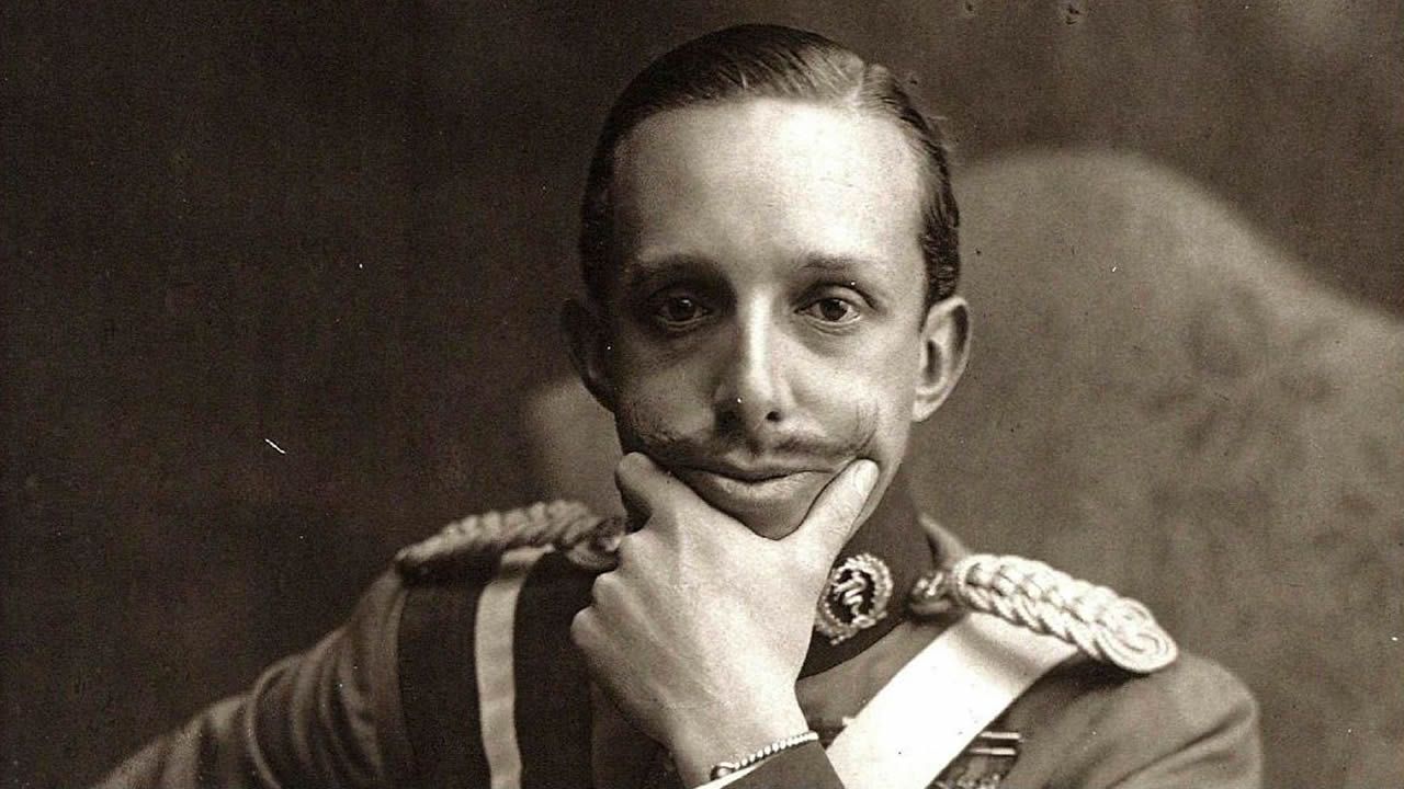Detalle del retrato fotogáfico de Alfonso XIII realizado por Dalton Kaulak y aparecido en la revista «La Esfera»