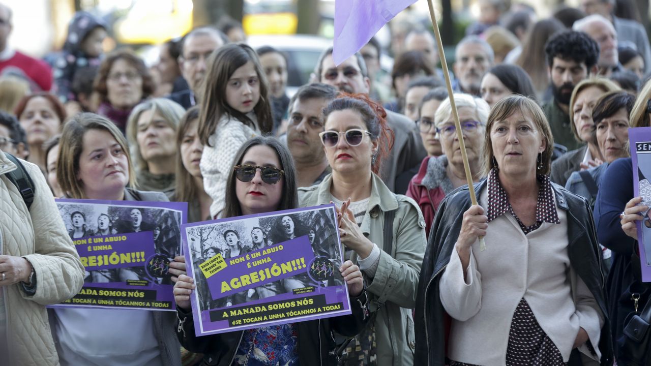 Concentración en A Coruña