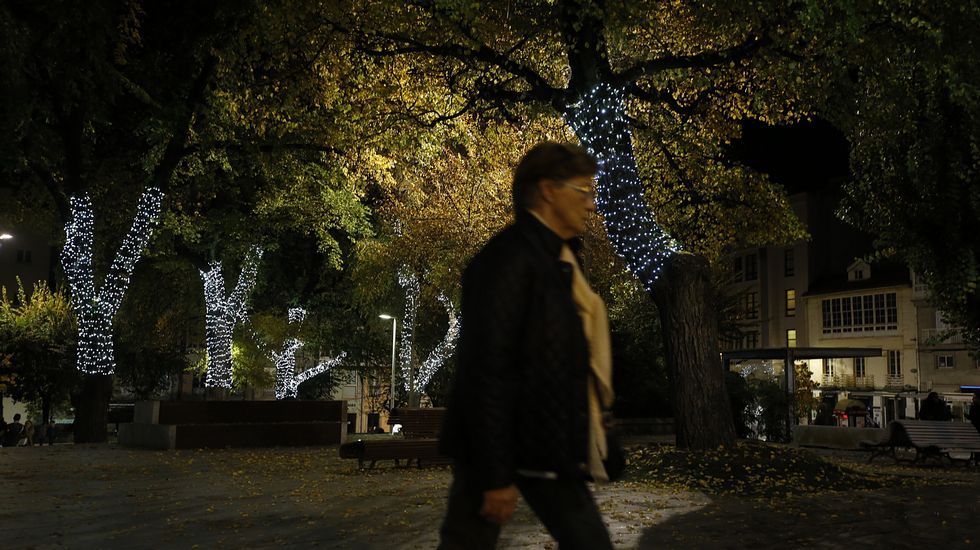 Alumbrados navideño. Plaza España