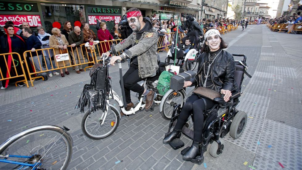 Desfile de Carnaval en Pontevedra