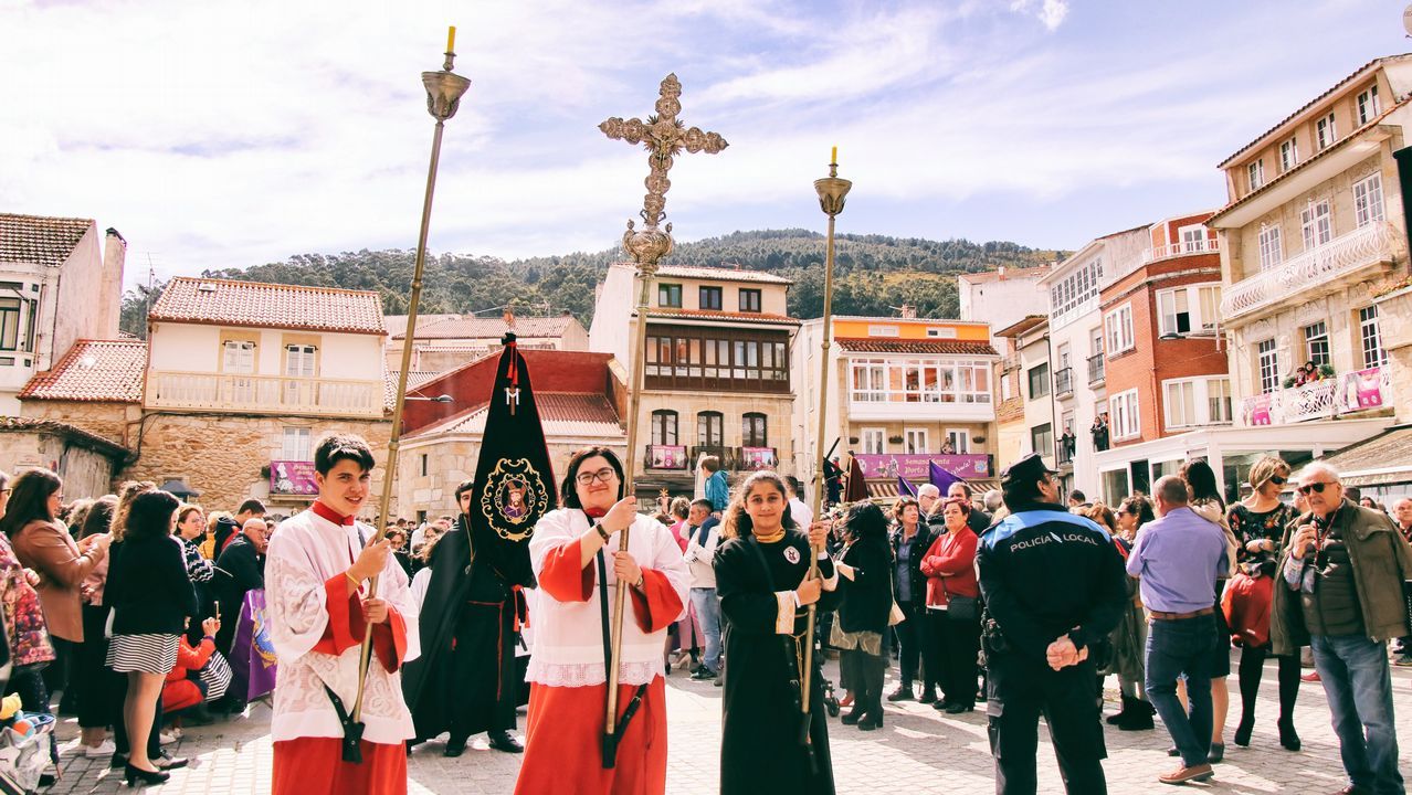 Viernes Santo en la comarca del Barbanza 2019