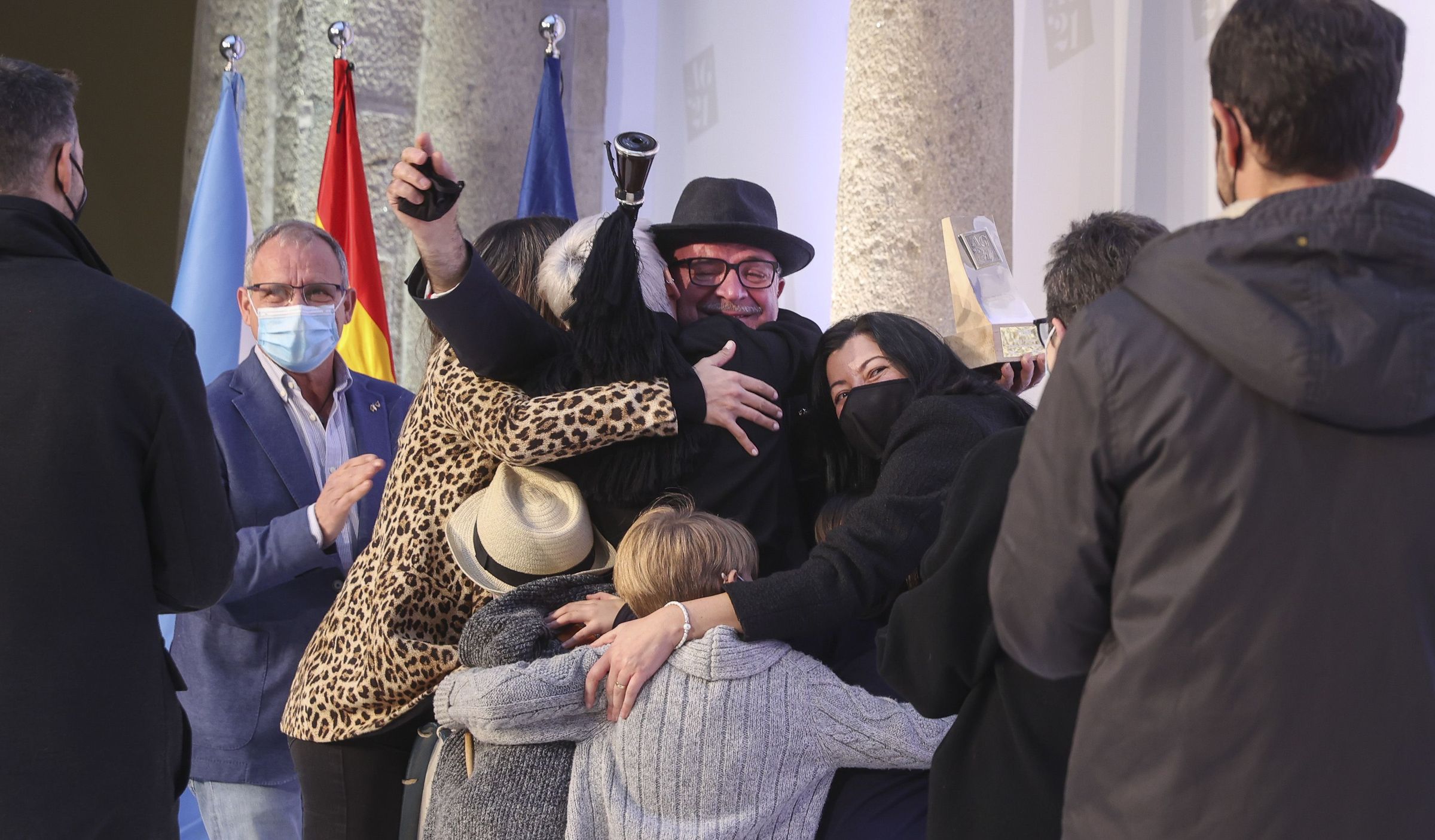 O Obradoiro de gaitas Seivane recibe o premio Artesana de Galicia a toda a sa traxectoria. 13/12/2021