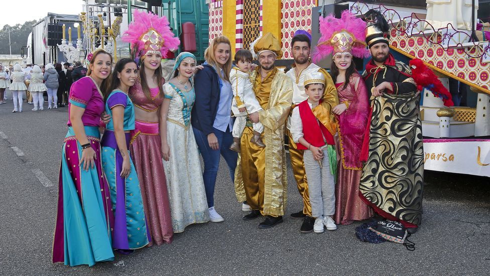 Desfile del momo en Vilanova de Arousa