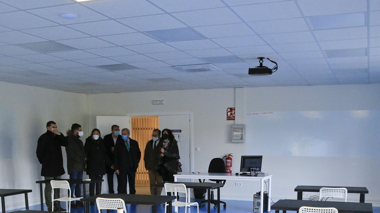 La granja tiene una zona de aulas