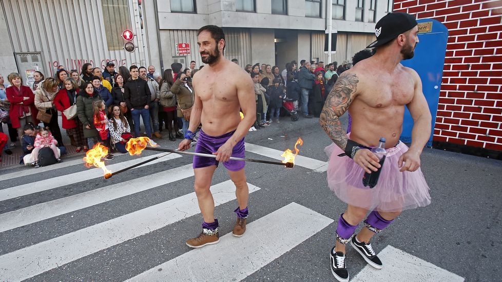 Desfile de Carnaval en Pontevedra