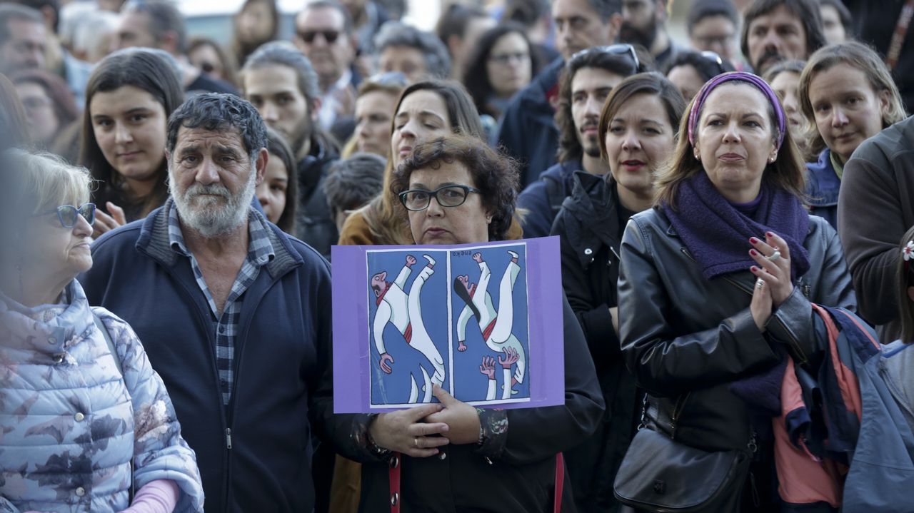 Concentración en A Coruña
