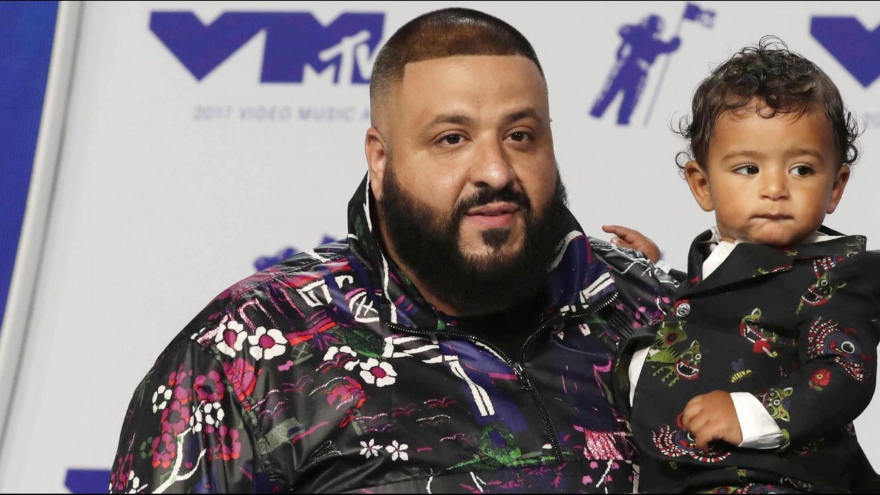 DJ Khaled y su hijo