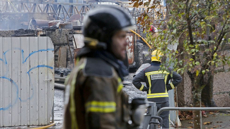 Incendio en el astillero de Placeres