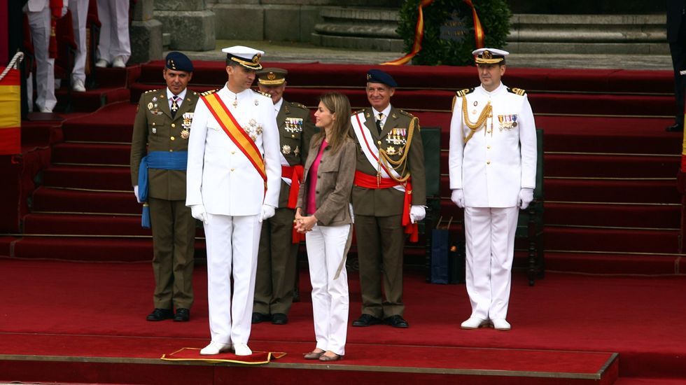 Felipe VI en Marín