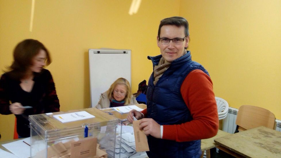 Jorge Quindimil de Ciudadanos, candidato de A Coruña al Senado.