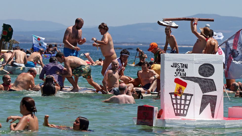 Festa da Dorna, Rejata en Coroso