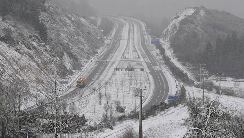 Autovía A-6 en Becerreá