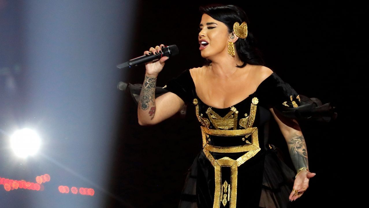 Netta Barzilai, de Israel.Jonida Maliqi, de Albania