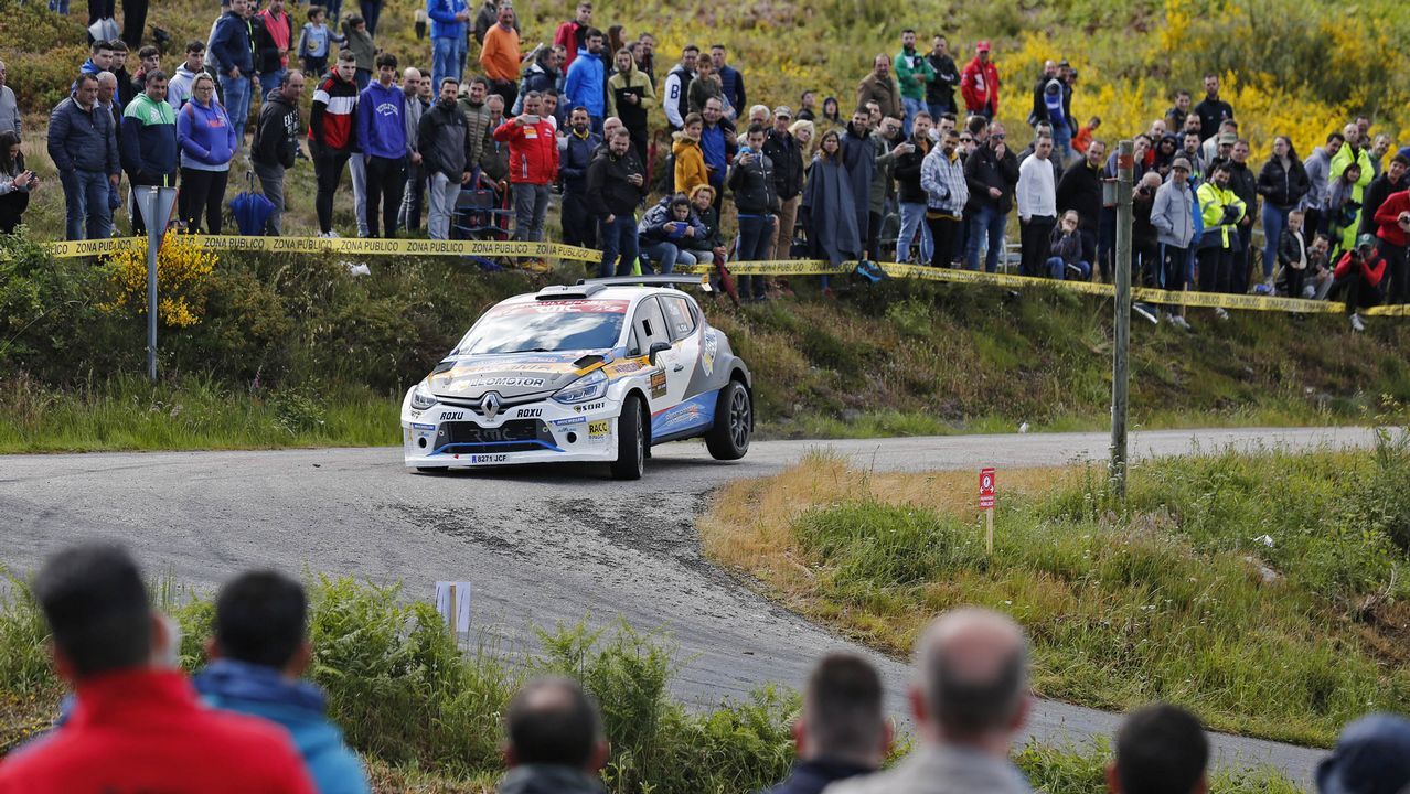 RALI DE OURENSE 2019.En el primer tramo de Esgos fue decisiva la elección de neumáticos
