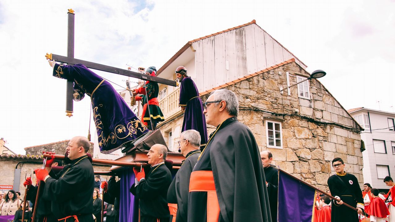 Viernes Santo en la comarca del Barbanza 2019