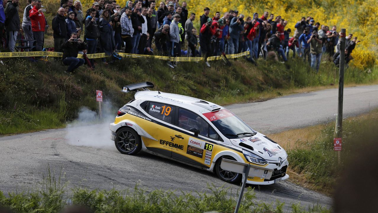RALI DE OURENSE 2019.En el primer tramo de Esgos fue decisiva la elección de neumáticos