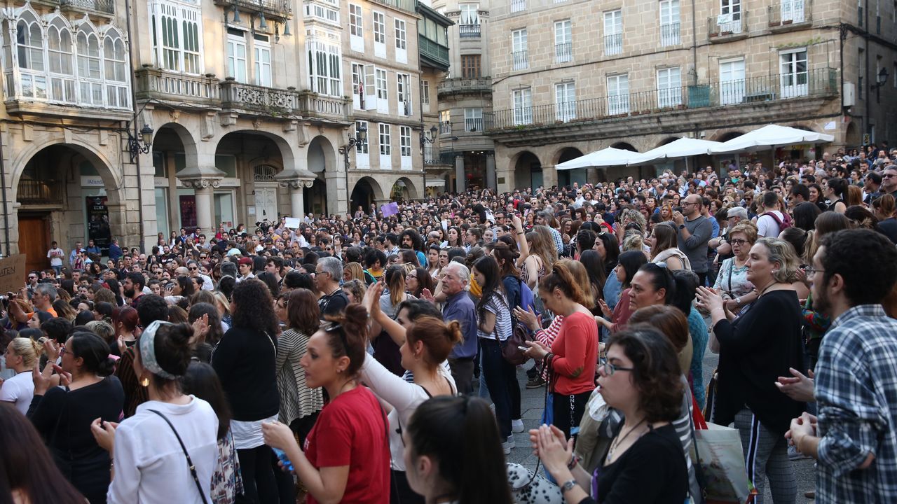 Concentración en Ourense