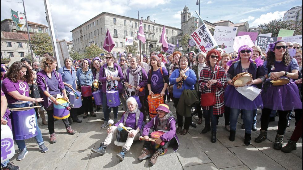 Concentración del 8M. Día de la Mujer