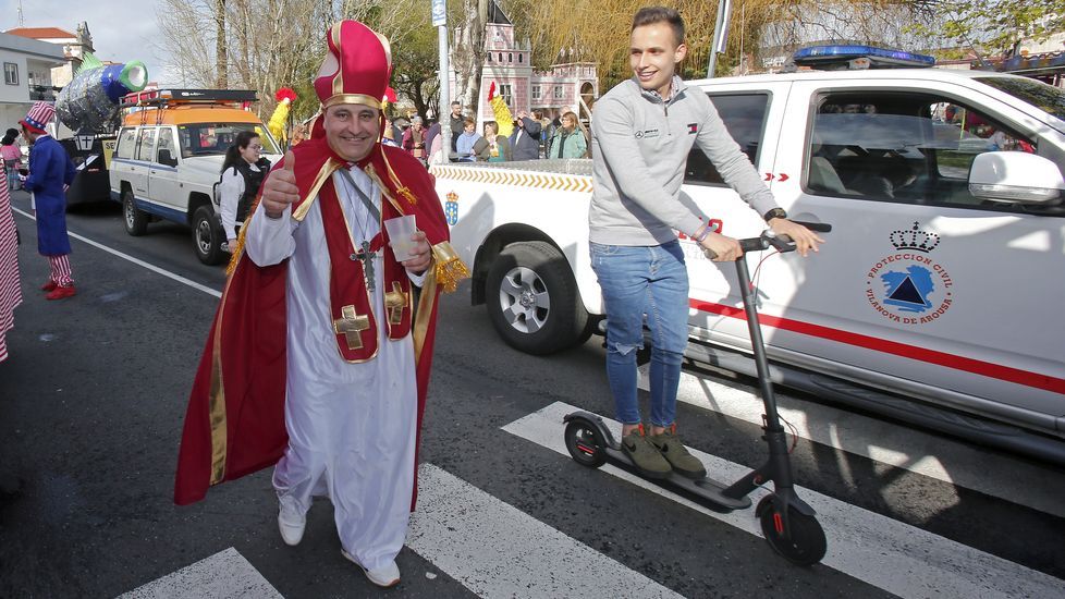 Desfile del Momo de Vilanova de Arousa