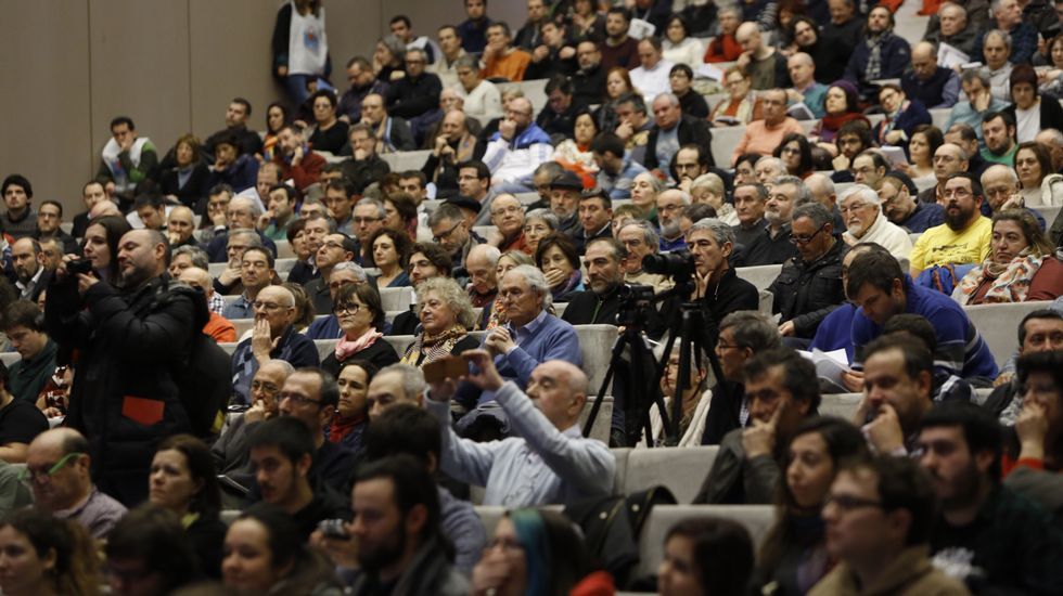 Carme Adán en la XV Asemblea Nacional do BNG
