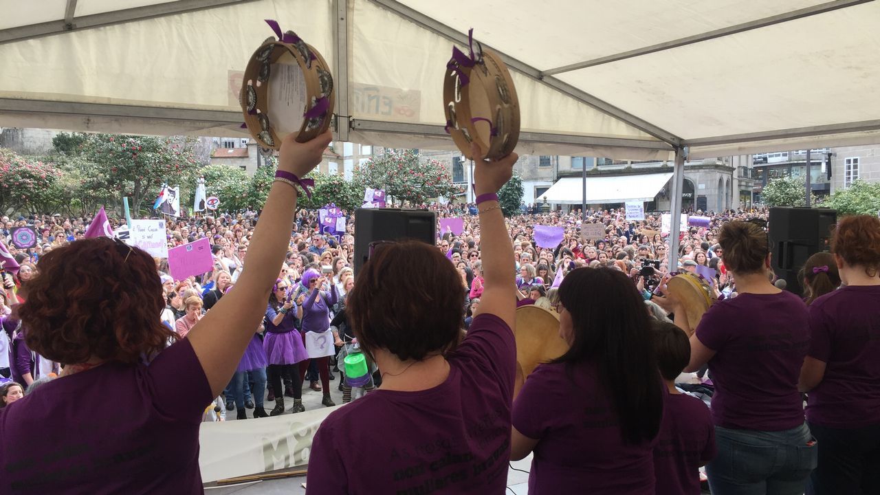 Concentración del 8M. Día de la Mujer