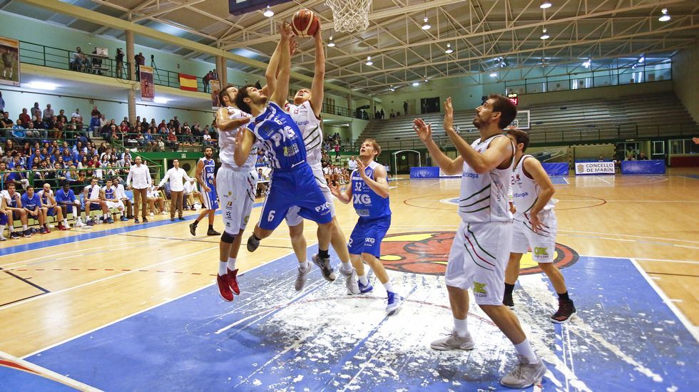 BALONCESTO MARÍN PEIXE GALEGO CONTRA PALMA AIR EUROPA