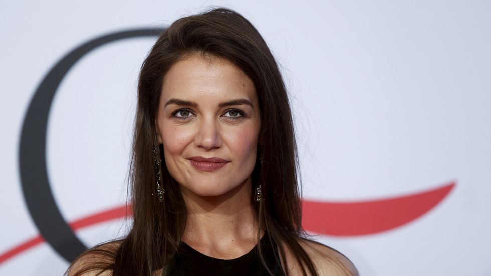 La actriz Katie Holmes.