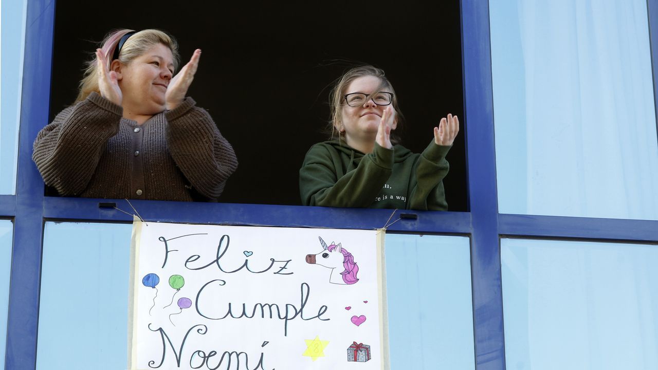 Mensaje de felicitación en Vilagarcía
