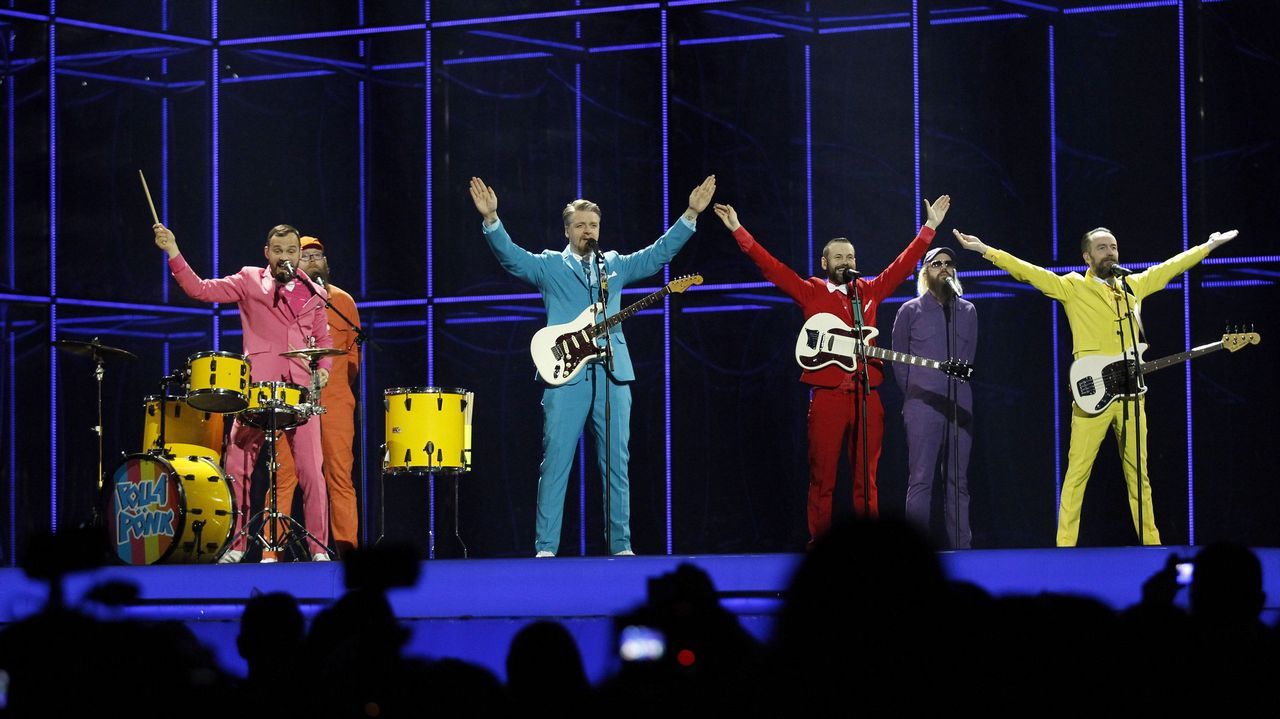 No, Parchís no ha vuelto. Son Pollapönk, los islandeses que actuaron en el 2014 en Eurovisión
