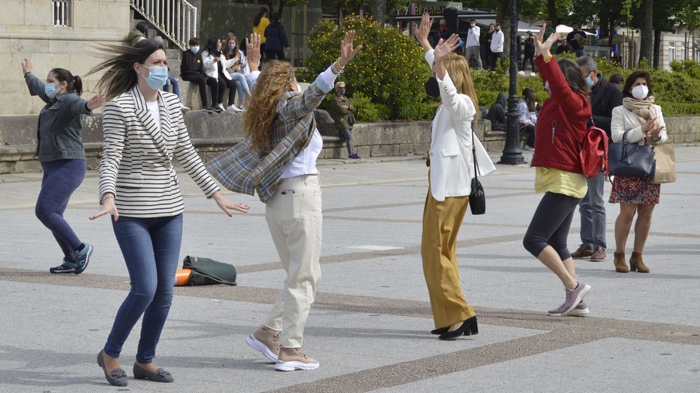 Celebracion del Día de la Danza en Pontevedra