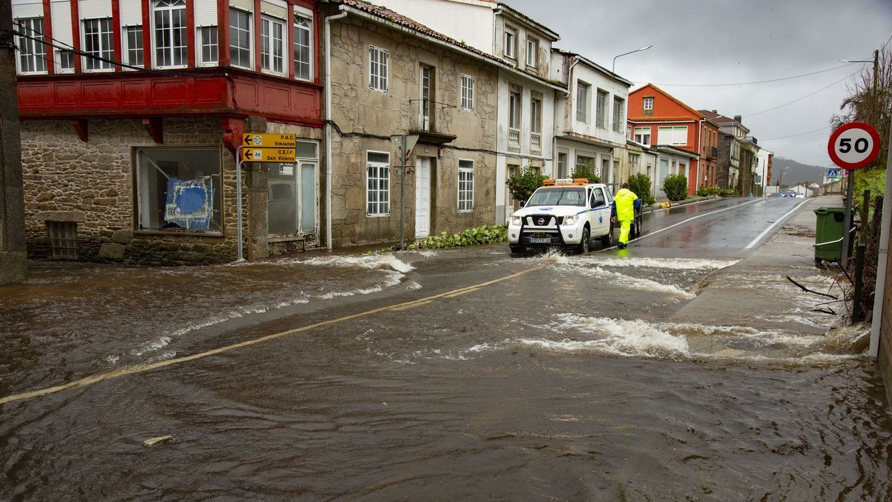 Inundaciones en Vimianzo