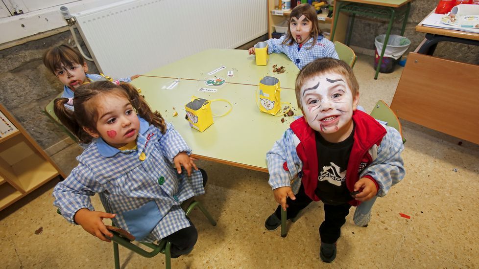Celebración del Samaín en el CEIP Praza de Barcelos. Halloween
