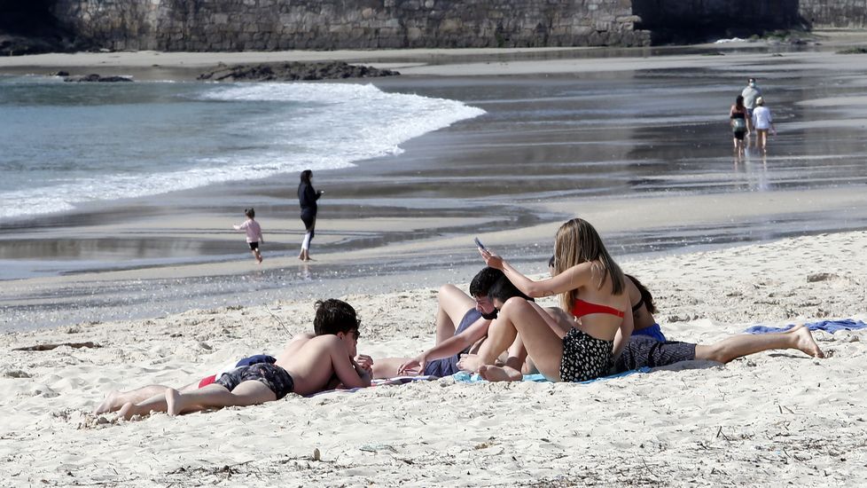 Playa de Silgar. Sanxenxo