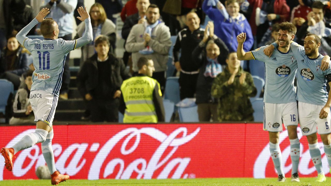 Celta-Osasuna (3-0) el 19 de febrero del 2017