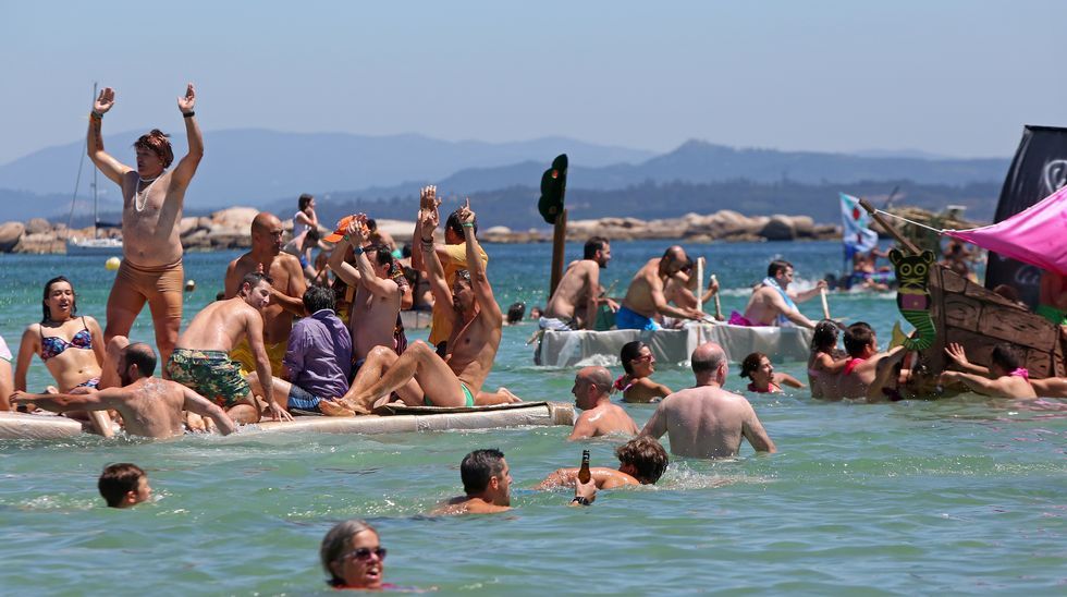 Festa da Dorna, Rejata en Coroso