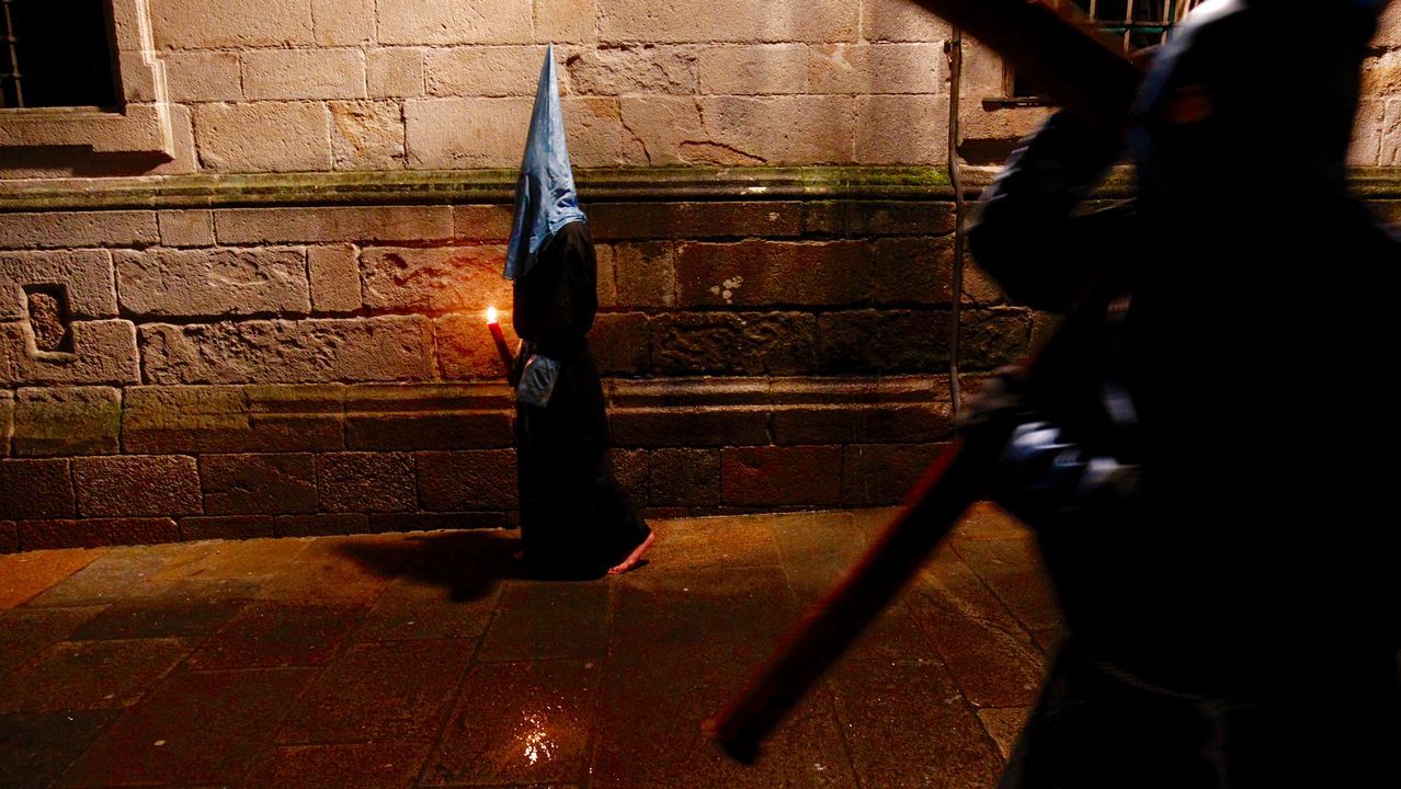Procesión del Santo Encuentro en Santiago
