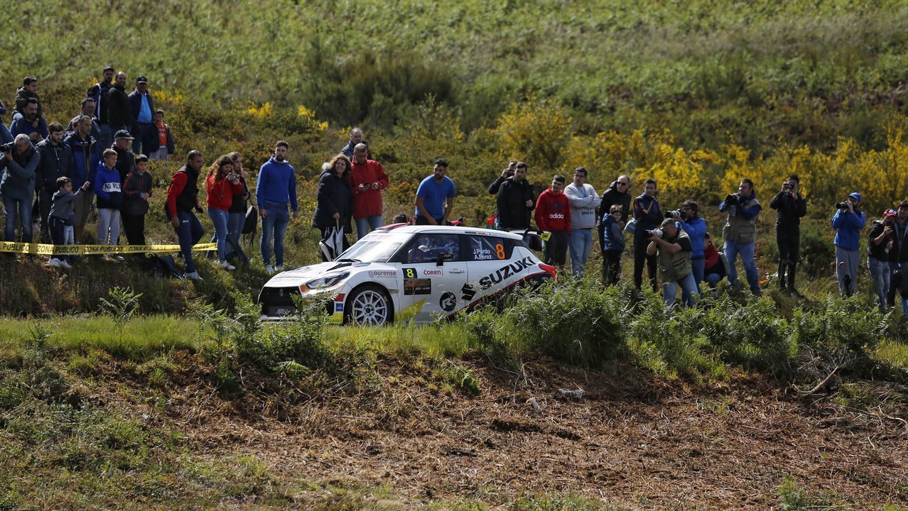 RALI DE OURENSE 2019.En el primer tramo de Esgos hubo numeroso público